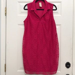 💗Pink Sleeveless Tunic Dress🛍